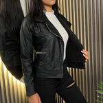 CHAQUETA DE CUERO - Oveja negra