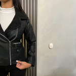 CHAQUETA DE CUERO - Oveja negra