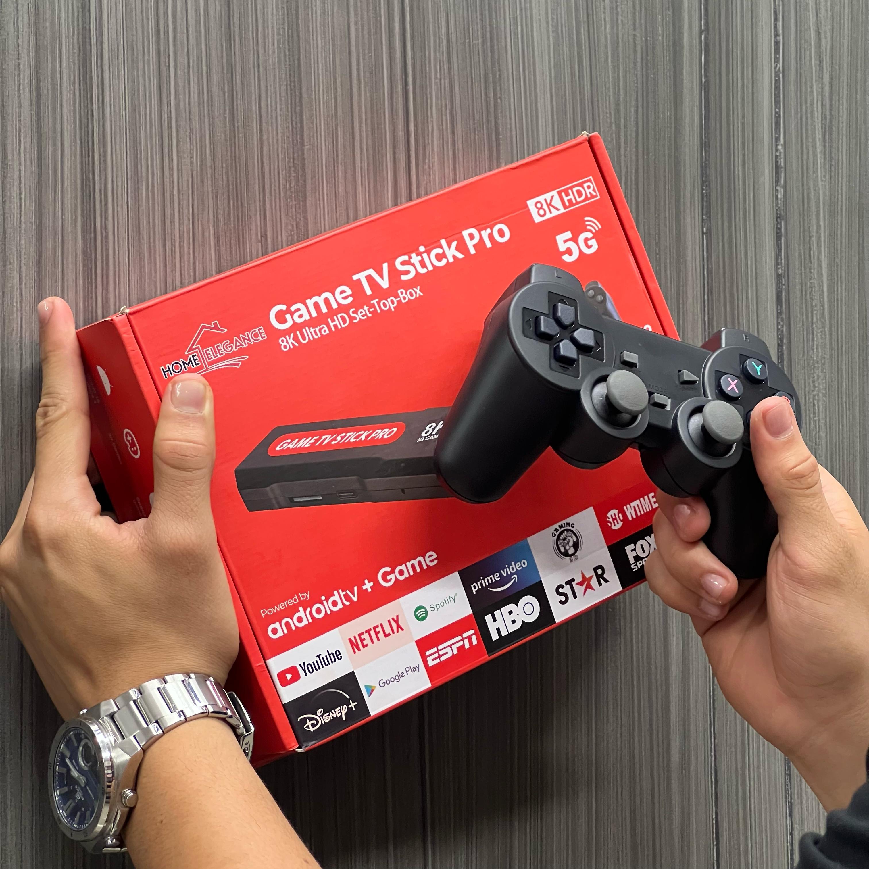 Revolucionaria Consola Game stick Tv Box 8k