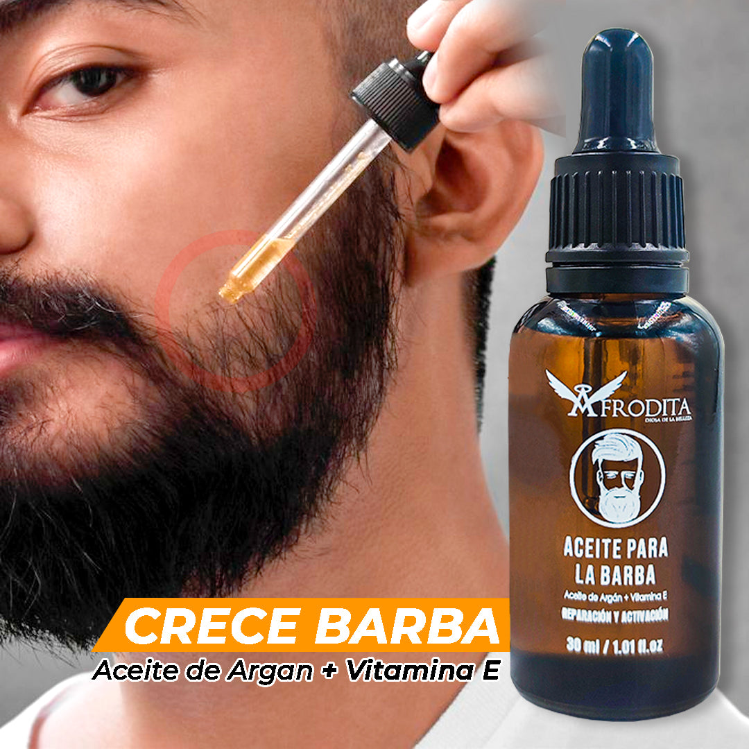 ACEITE PARA LA BARBA - ¡Conquista la barba que siempre has querido!