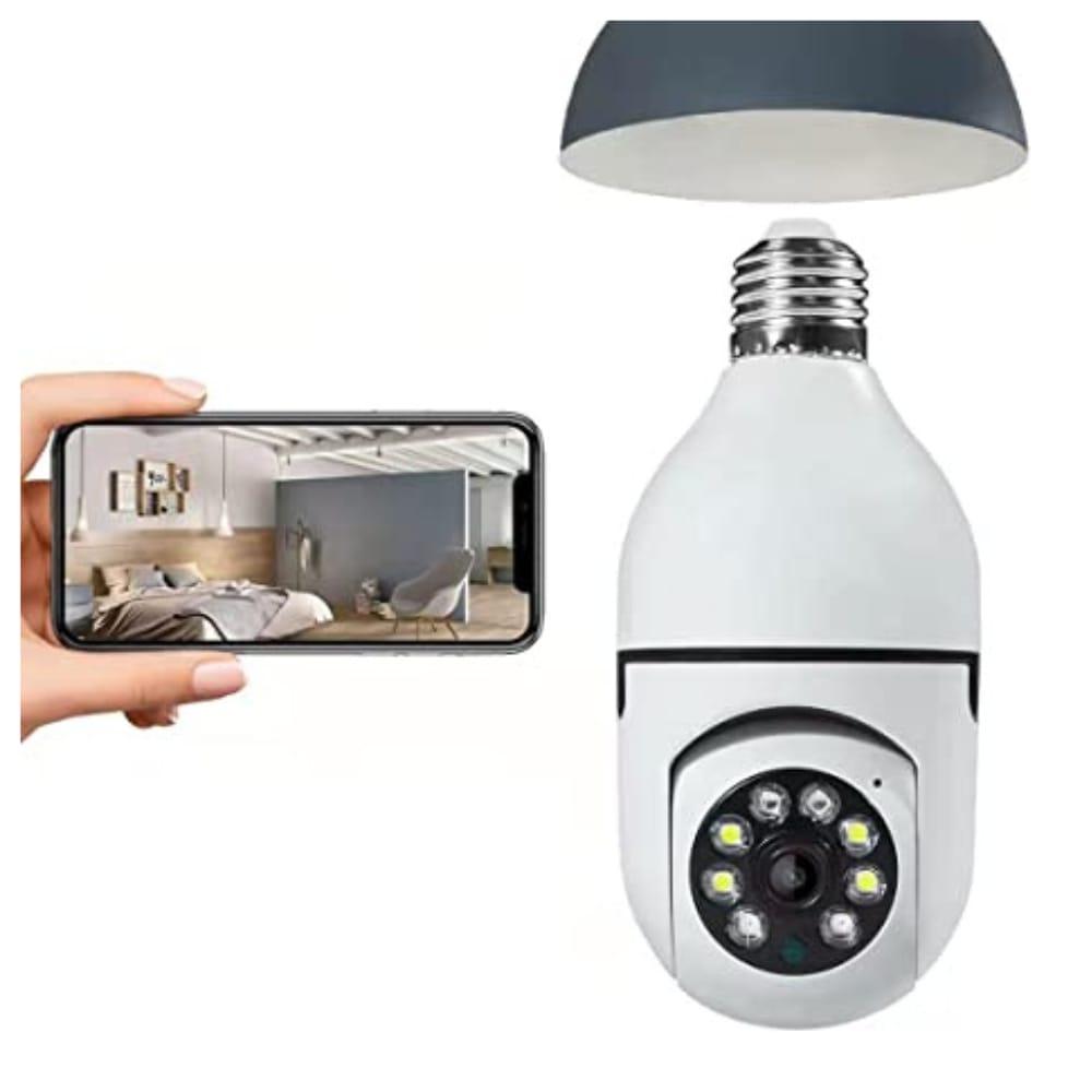 CAMARA BOMBILLA ROTACIÓN 360 °