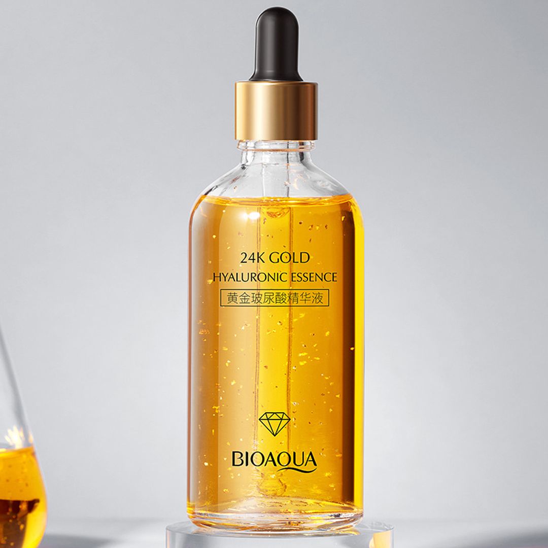 SÉRUM CON ORO DE 24k + ACIDO HIALURÓNICO BIOAQUA