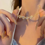 Collar SUERTE EN EL AMOR 🍀💖 -  ¡dos en uno!